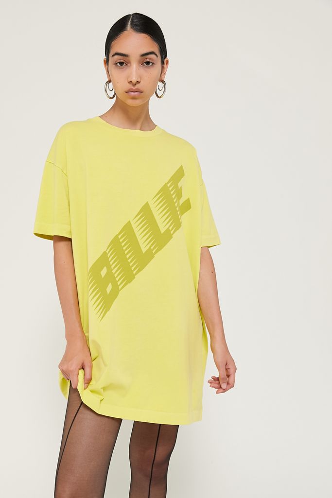 Billie Eilish Uo Exclusive T Shirt Dress Urban Outfitters