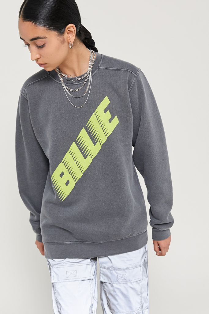 Billie Eilish Uo Exclusive Crew Neck Sweatshirt Urban Outfitters