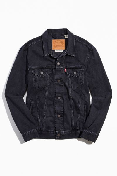 dark denim levi jacket