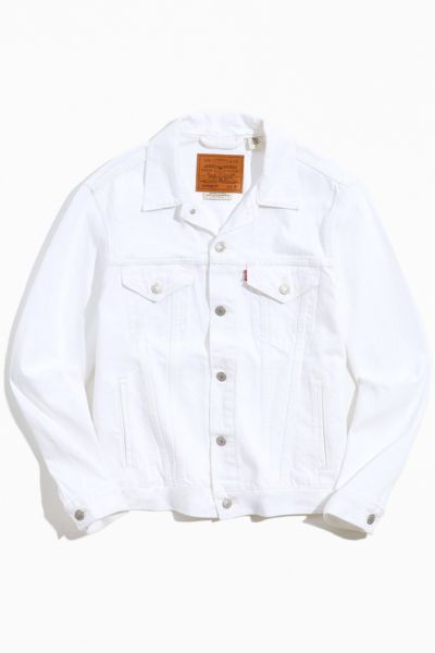 levis trucker white