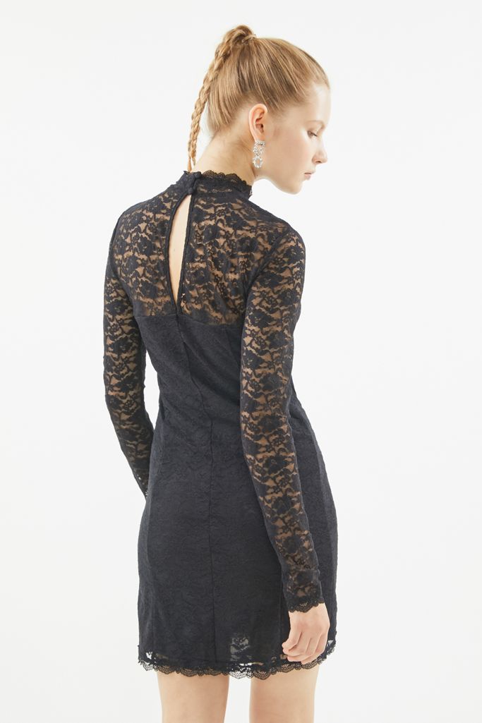 UO Lace Bodycon Mini Dress Urban Outfitters