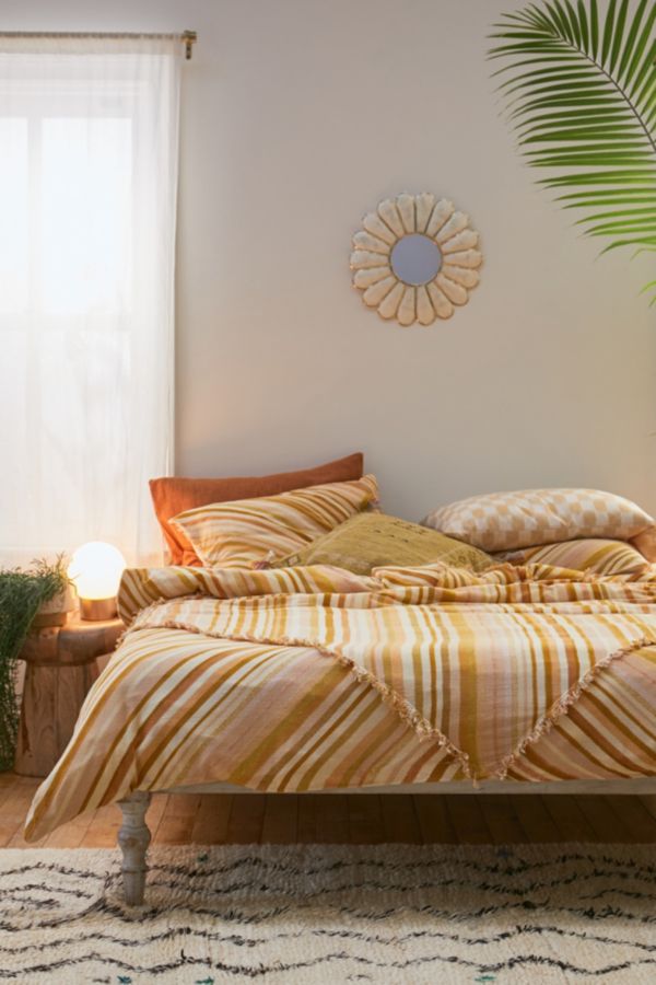 Sabir Striped Duvet Cover Urban Outfitters Canada