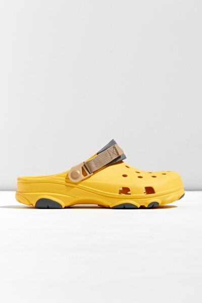 light yellow crocs