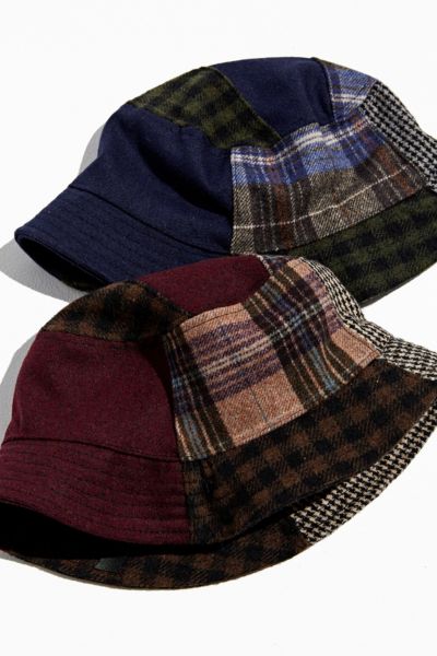 patchwork bucket hat