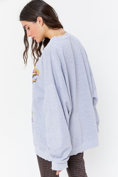 oversized crew sweatshirt