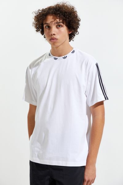 adidas trefoil rib tee