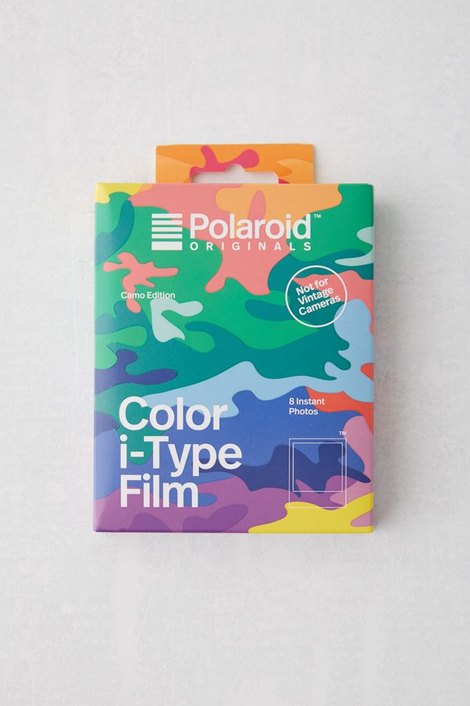 Camo Polaroid Originals Colour Film for i-Type