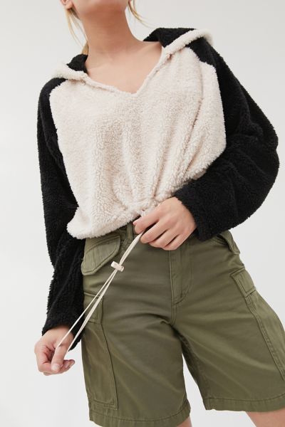 fuzzy hoodie urban outfitters