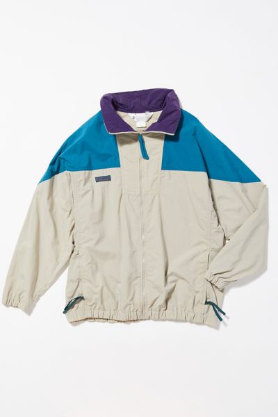 columbia colorblock windbreaker