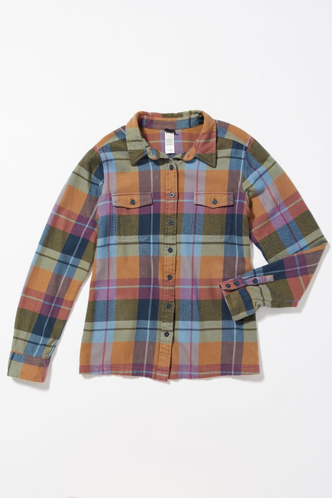 Vintage Patagonia Flannel Button-Down Shirt | Urban Outfitters