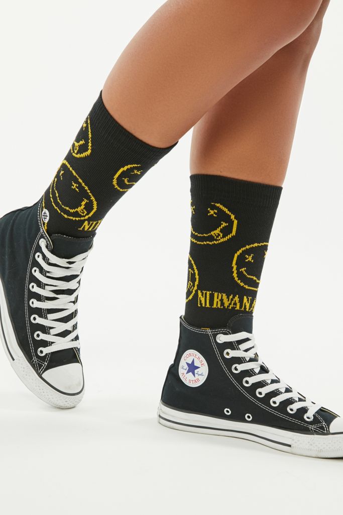 Stance Nirvana Crew Sock Urban Outfitters