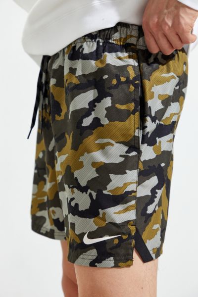 nike camo swim shorts