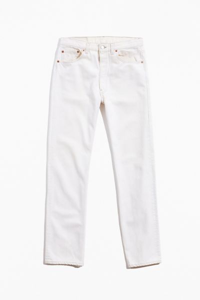 Vintage Levi’s White Jean | Urban Outfitters