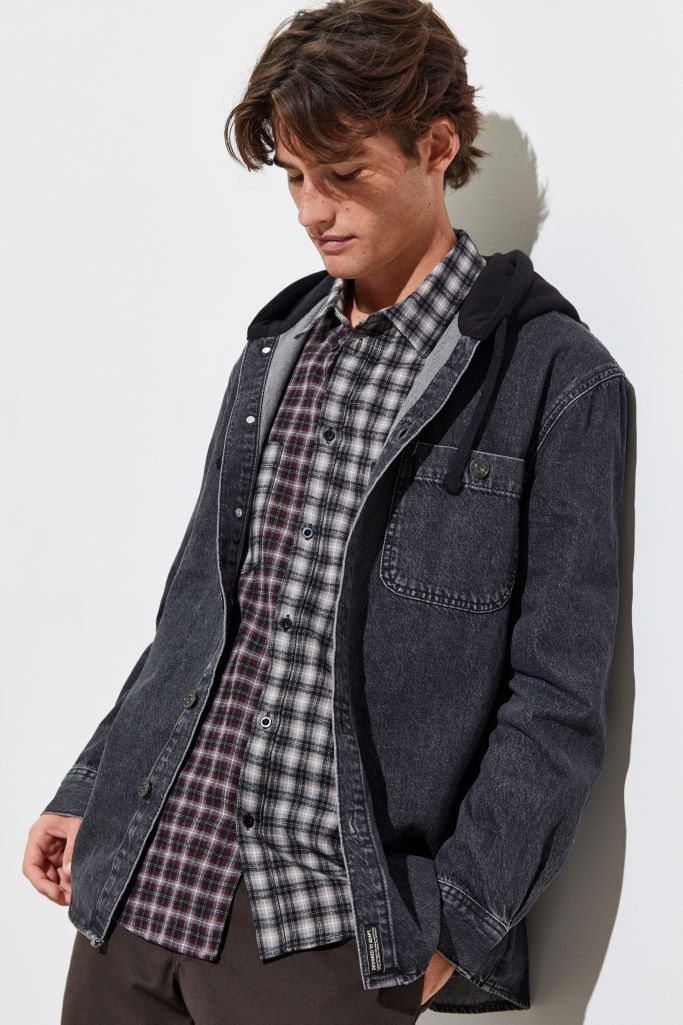 dyed wash overshirt