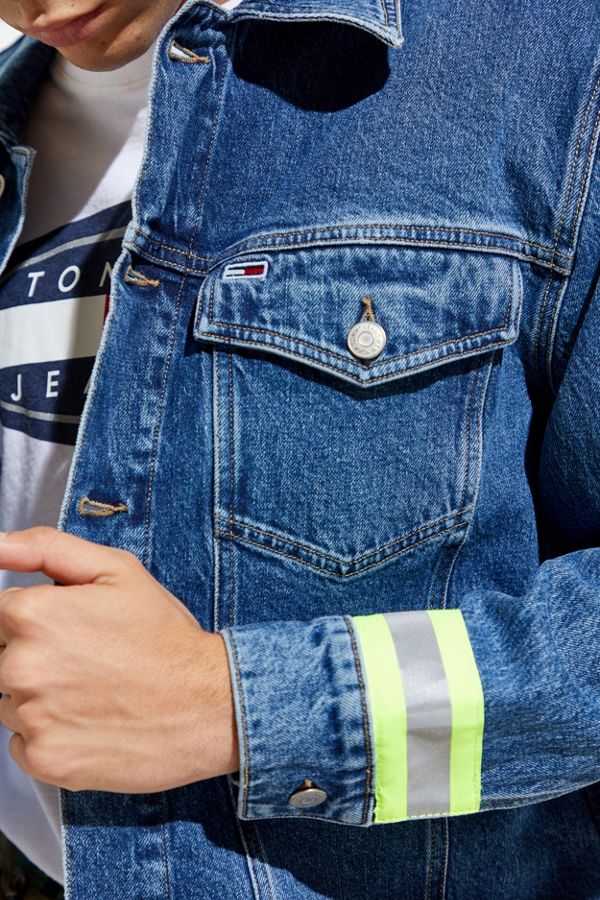 Tommy Jeans Oversized Denim Trucker Jacket Urban Outfitters