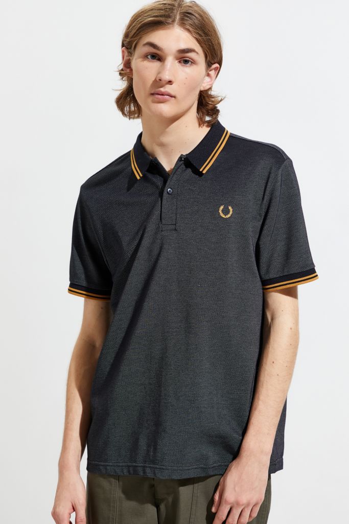 Fred Perry Two Toned Tipped Pique Polo Shirt | Urban Outfitters