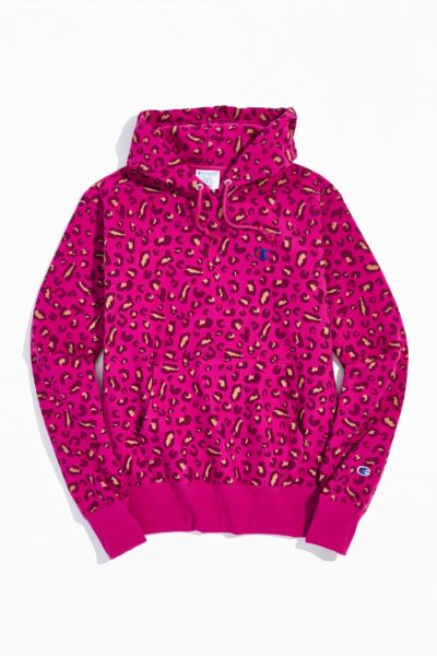 purple pink champion hoodie
