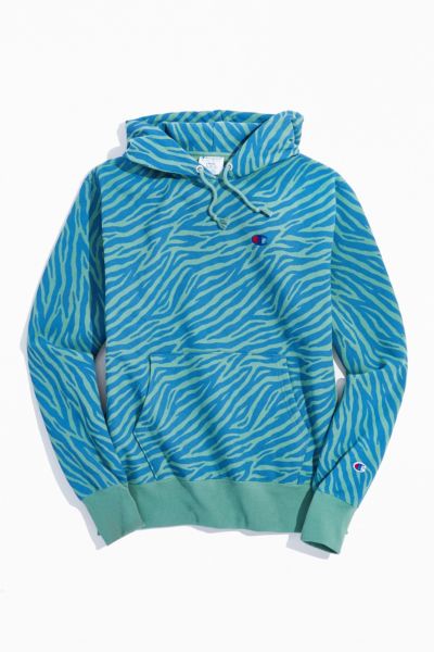 champion green hoodie urban outfitters