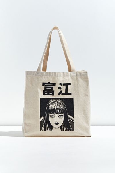 Junji Ito Canvas Tote Bag | Urban Outfitters