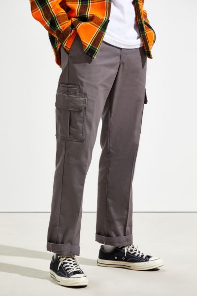 dickies twill cargo pants dark green