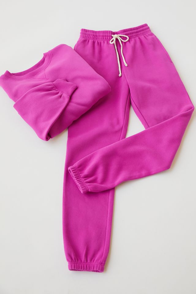out from under kya printed fleece jogger pant