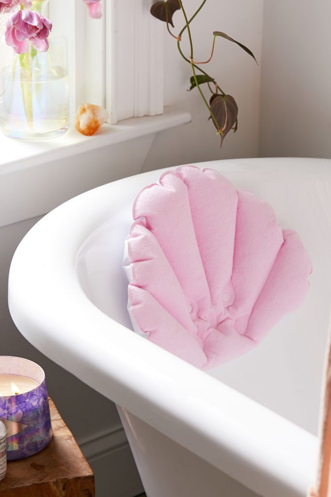 Seashell Bathtub Neck Pillow Urban Outfitters
