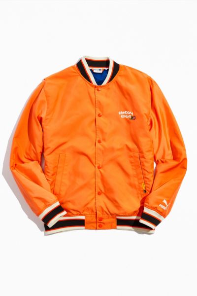 puma green bomber jacket