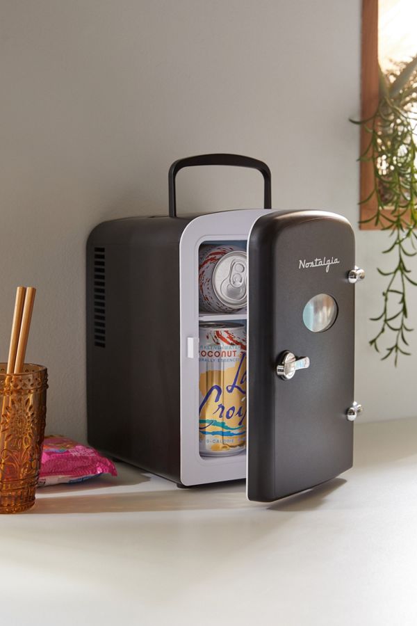 Slide View: 1: Nostalgia™ 6-Can Mini Refrigerator