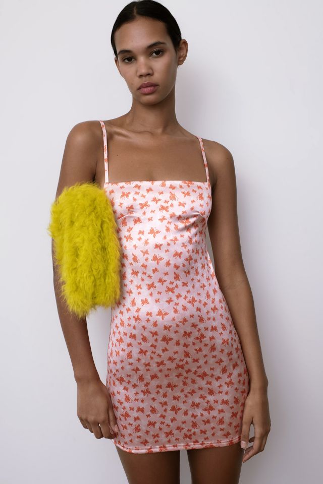 uo cole sateen mini dress