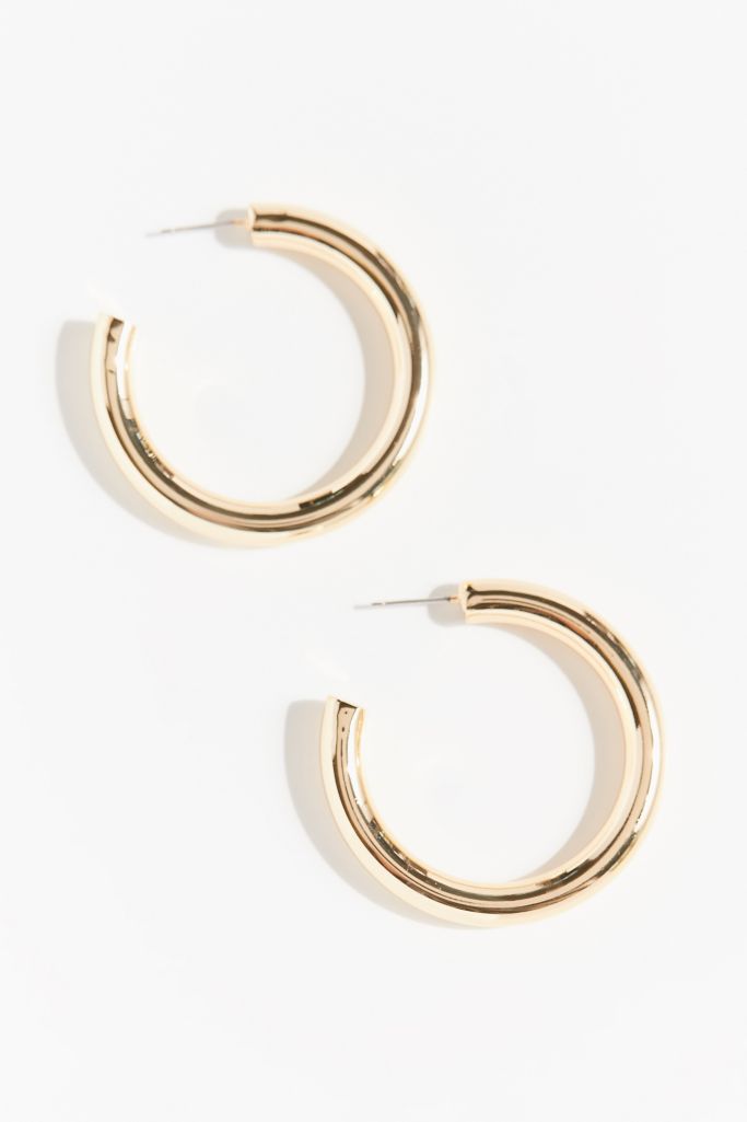 five and two Jill Hoop Earring | Urban Outfitters