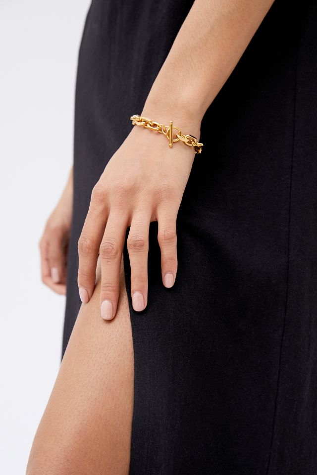 Ellie Vail Maddox Toggle Chain Bracelet | Urban Outfitters