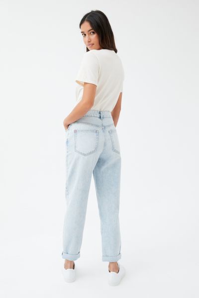 petite high waisted mom jeans