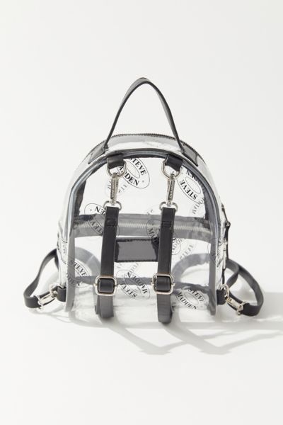 steve madden clear backpack