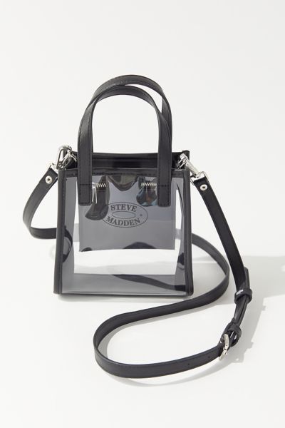 steve madden daylin clear satchel