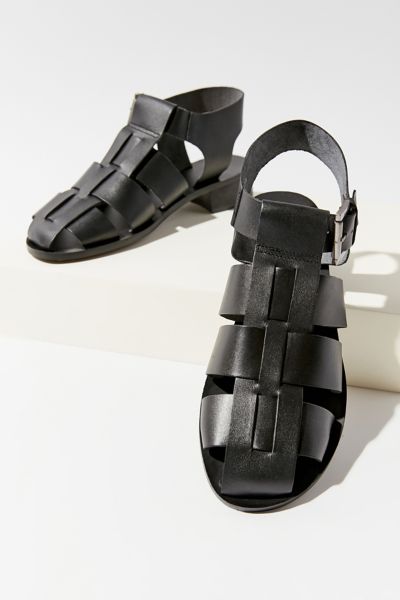 leather fisherman sandals