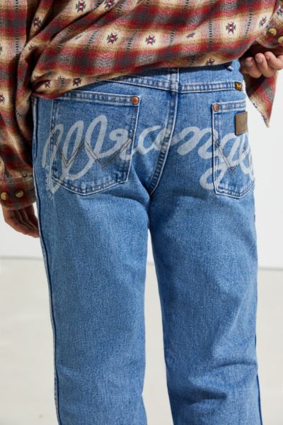 wrangler on my booty jeans