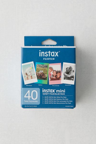 Film INSTAX MINI Instant Fujifilm - paquet de quatre