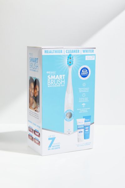 sonic blue smart brush whitening kit