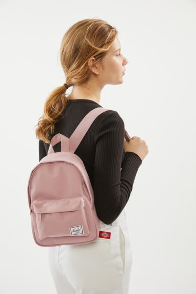 herschel mini backpack pink