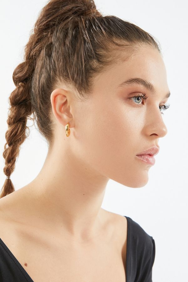 Ellie Vail Waverly Bamboo Hoop Earring main image 1