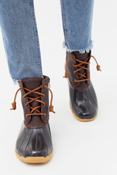 sperry shearling duck boots