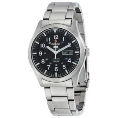 seiko automatic black