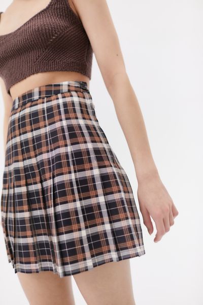 plaid mini skirt urban outfitters