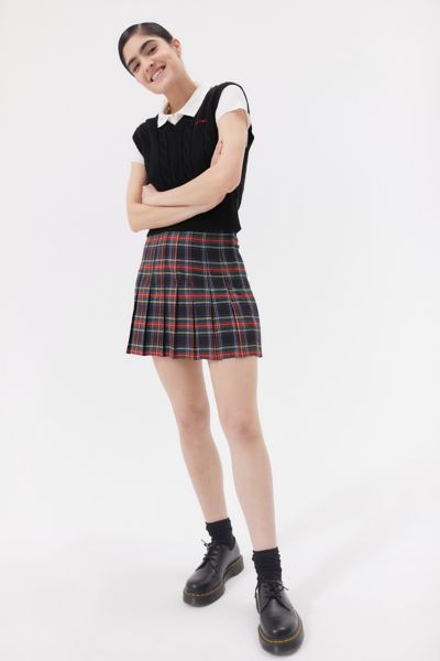 plaid mini skirt urban outfitters