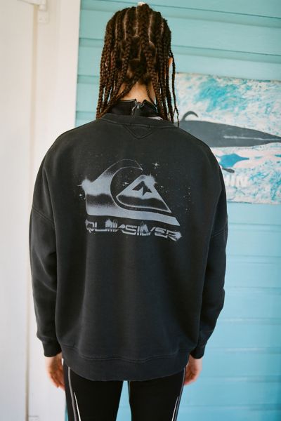 quiksilver crew neck sweatshirt