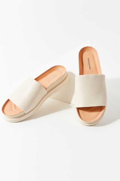 cork footbed mule slippers