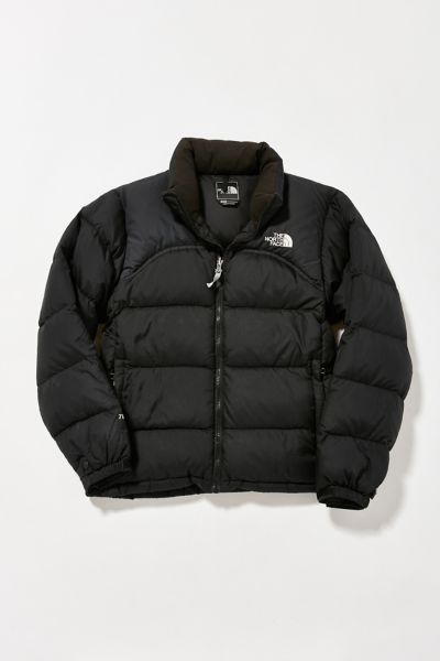 north face black puffer jacket with hood