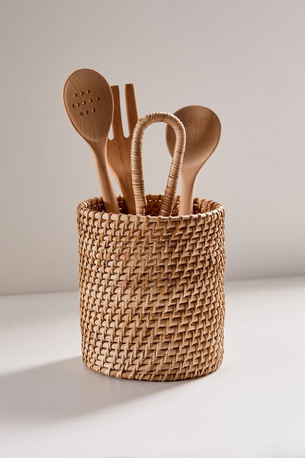 Slide View: 1: Basket Utensil Holder
