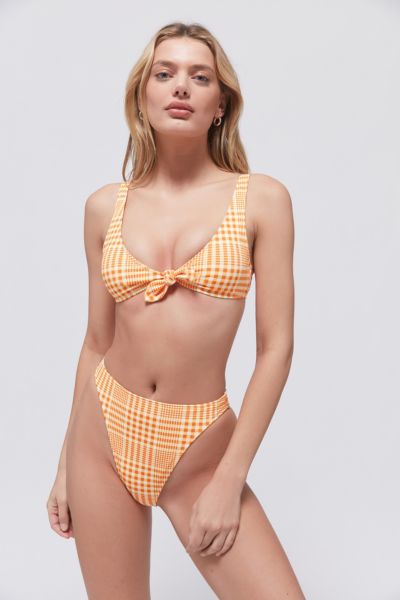 pastel yellow bathing suit