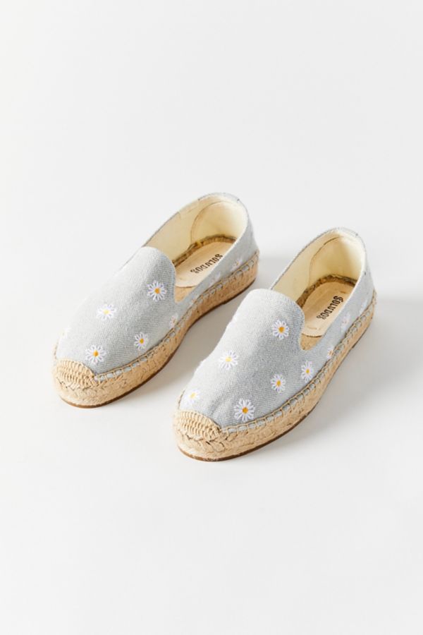 soludos daisies embroidered espadrille